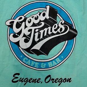 Vintage Good Times Cafe And Bar Eugene Oregon T-Shirt
